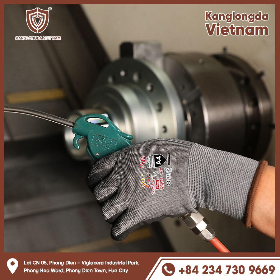 Stretchy, well-maintained gloves support flexibility when using eyeglasses.