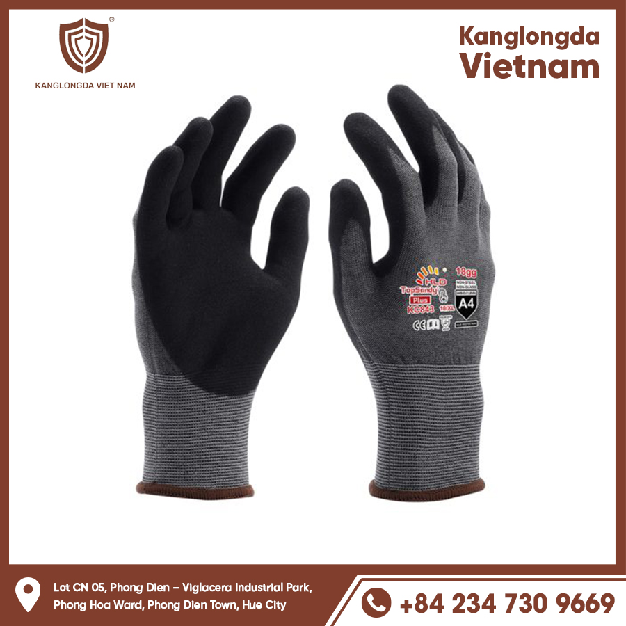 Durable, wear-resistant tensioner, comprehensive hand protection.