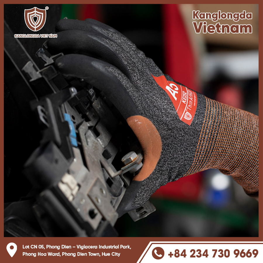 Impact protective, flexible gloves.