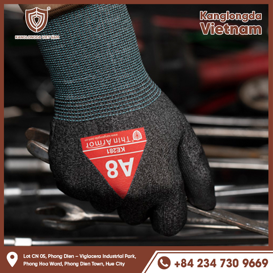 Impact resistant gloves, increased grip for easy wrench operation.