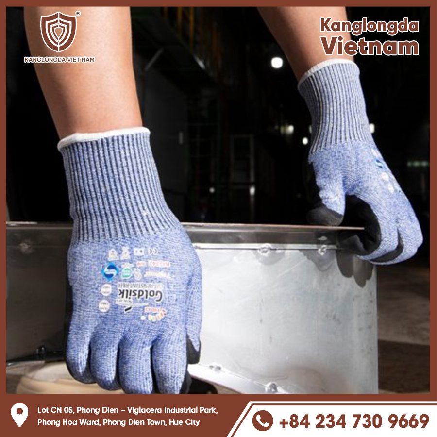 Thick padded gloves, effective anti-slip when holding iron barrels.