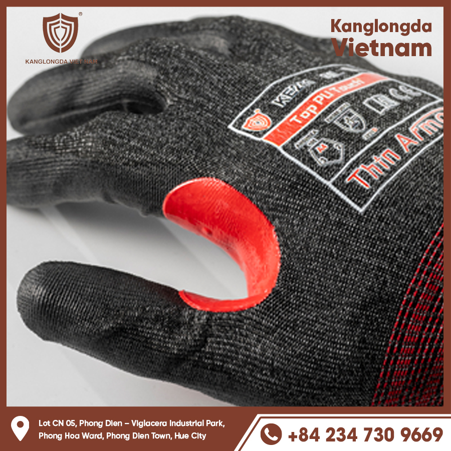 Gloves with back of hand design for effective impact protection.