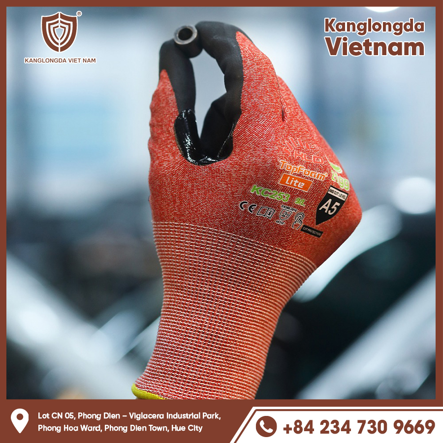Gloves protect hands and prevent damage to components.