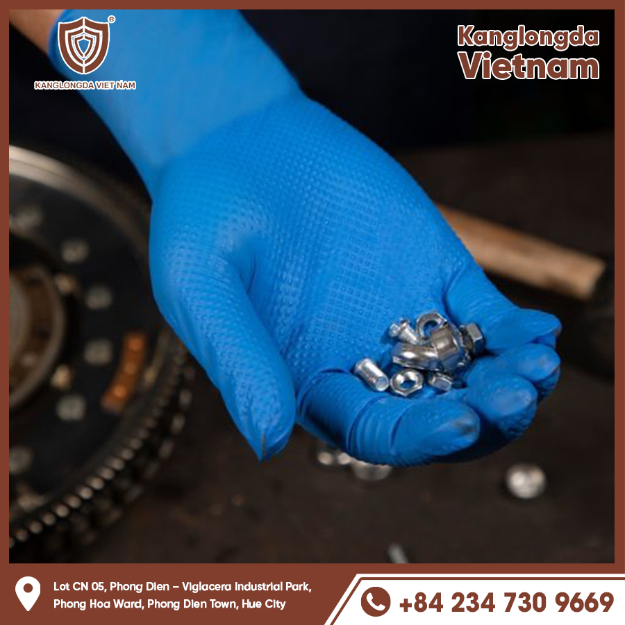 Disposable gloves are breathable and protect hands during compact operations.