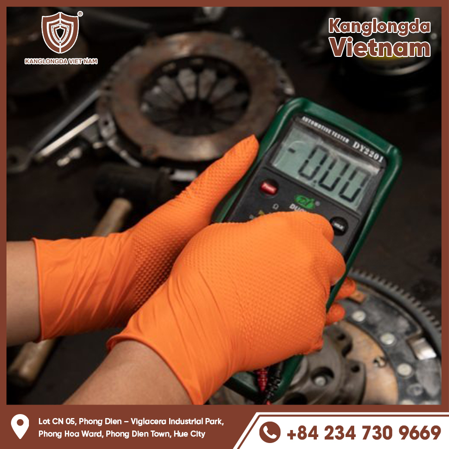 Thin, light, insulated gloves support precise measurement.